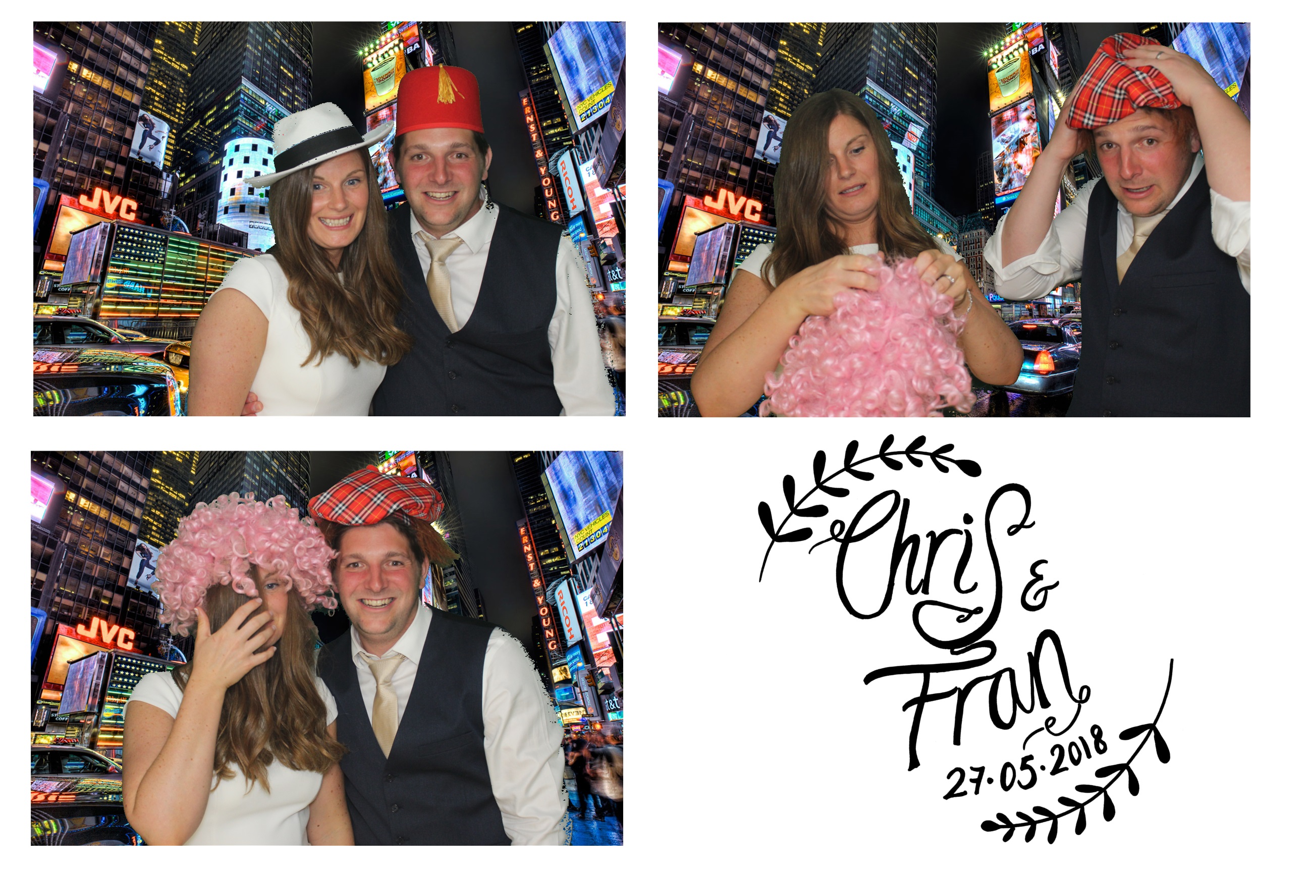 Chris & Fran | View more photos from the event at images.mobile-photo-booth.com/u/MobilePhotoBoothUK/Chris-Fran